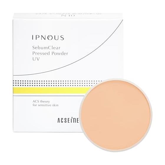 ACSEINE Hypnos Sea Bum Clear Pressed Powder UV [Refill] (Powder Foundation/Face Powder) N10 (Bright Natural)