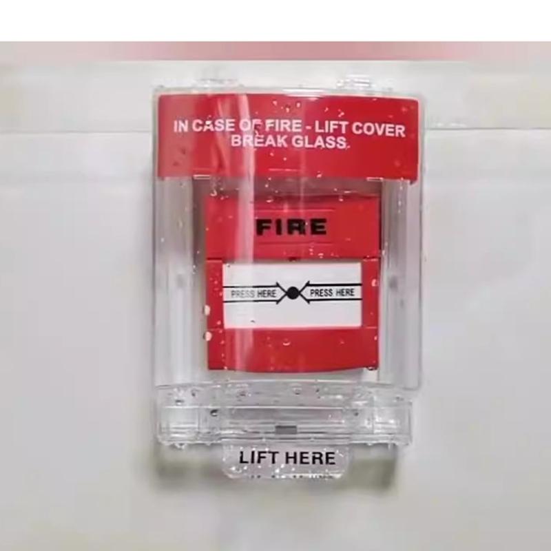 Alarm Pull Station Covers Manual Call Point Protective Guard Clear Safe Guards For Fire Alarm Switches Enduring