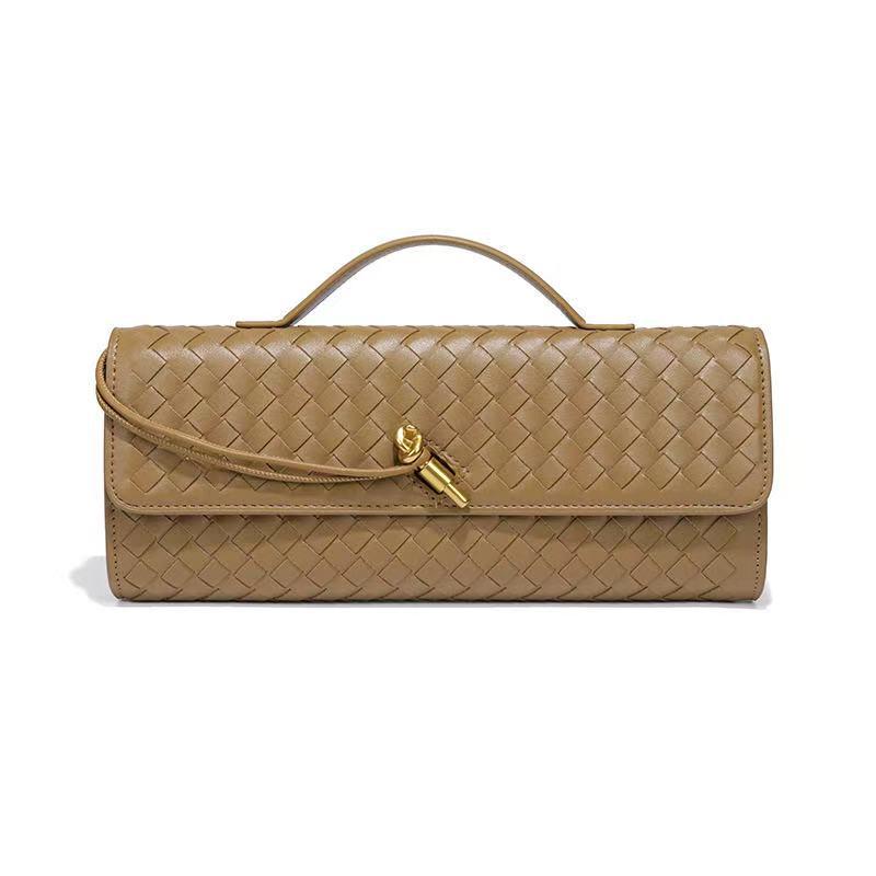 Sac bandoulière fourre-tout baguette tissé polyvalent haut de gamme
