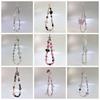 Y2K Silver Phone Lanyard Sweet Girl Beads Phone Chain Cell Phone Strap  Bracelet Keychain