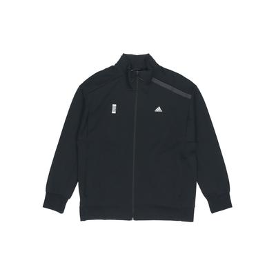 Lässige Sport Stehkragenjacke Herren Tops Schwarz GP0907
