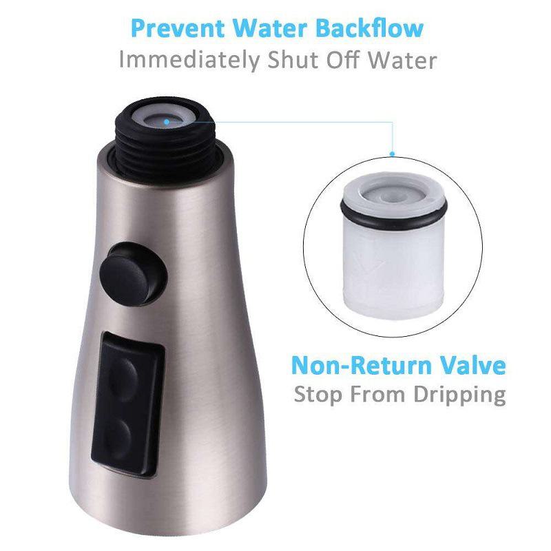 Telescopic Stainless Steel Sprinkler Faucet with Pull-Out Switch for Replacement Shower Head