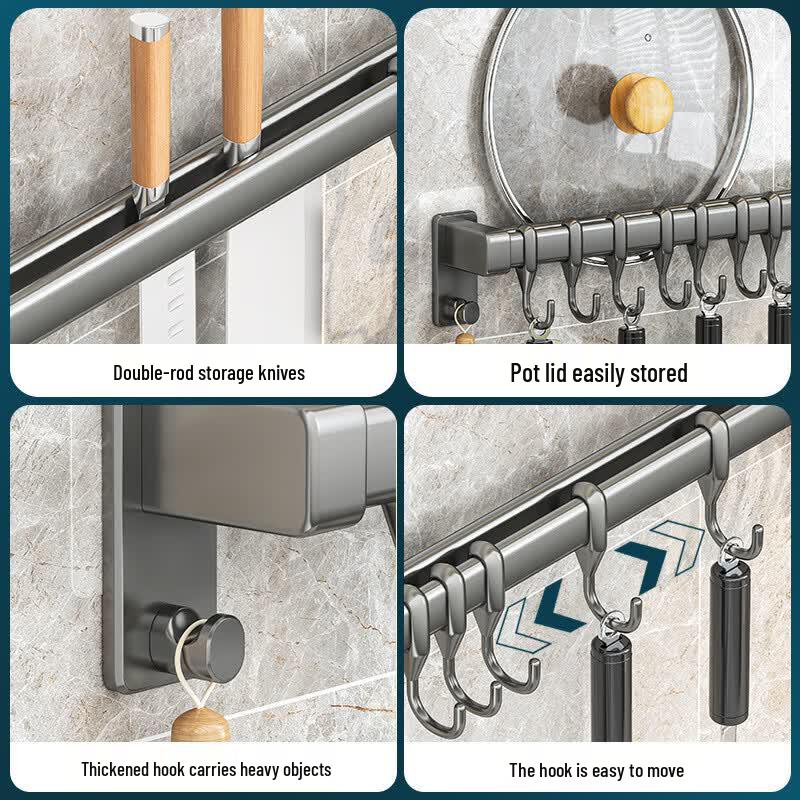 Brangdy No-Drill Kitchen Storage Rack