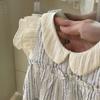 Trendy Girls Summer Outfit 2024 Adorable Two Piece Set With Soft Cotton Fabric And Striped Pattern For Ages 3 To 8 Years
