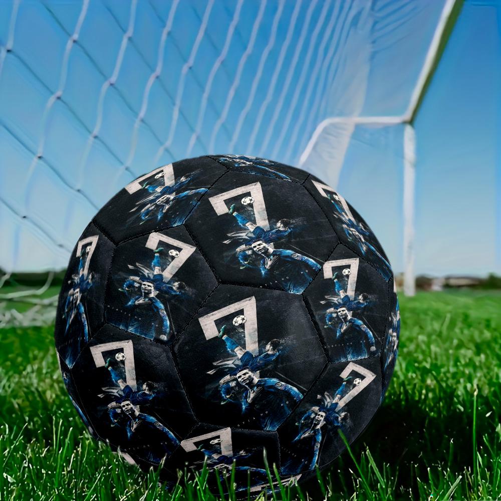 Cristiano Ronaldo1 Size 5 Soccer Football Machine-Stitched Indoor/Outdoor Training and Matches Sports Enthusiast Gifts