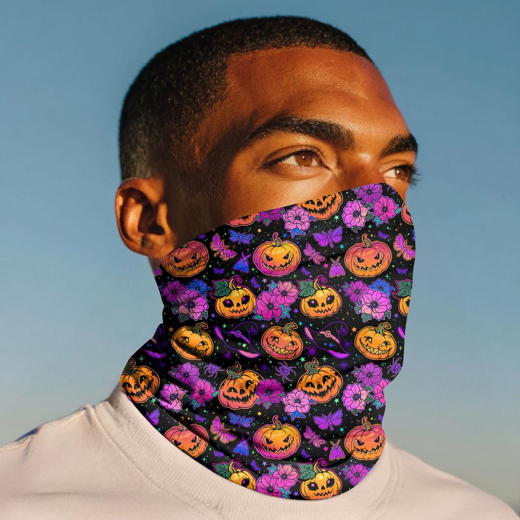 Venkovní cyklistická maska módní potištěný šátek na hlavu nákrčník