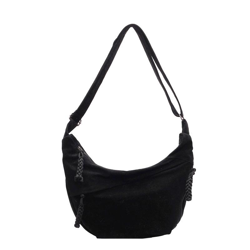 Autumn & Winter Korean Style Versatile Tote Bag - Trendy Large Capacity Dumpling Crossbody Shoulder Bag