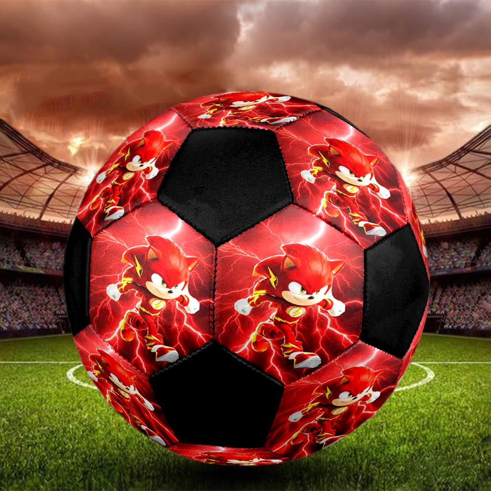 Sonic Theme Size 5 Soccer Ball, Suitable for Both Indoor and Outdoor Matches, a Gift Suitable for Everyone.