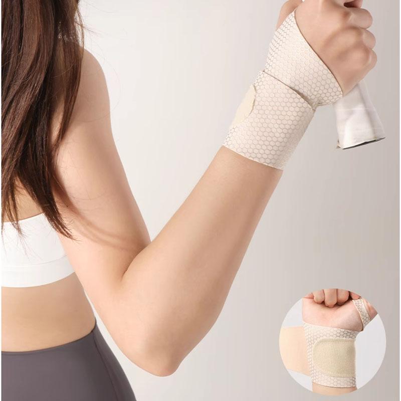 1PC Adjustable Thin Compression Wrist Guard Sprain Gym Sports Wristbands for Men Women Wrist Exercise  Support