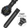 22mm 26mm Silicone QuickFit Band For Garmin Fenix7 7X 8 E 6 6X 5 5X/Epix Gen2/Instinct/Forerunner 970 Smart Sport Strap Bracelet