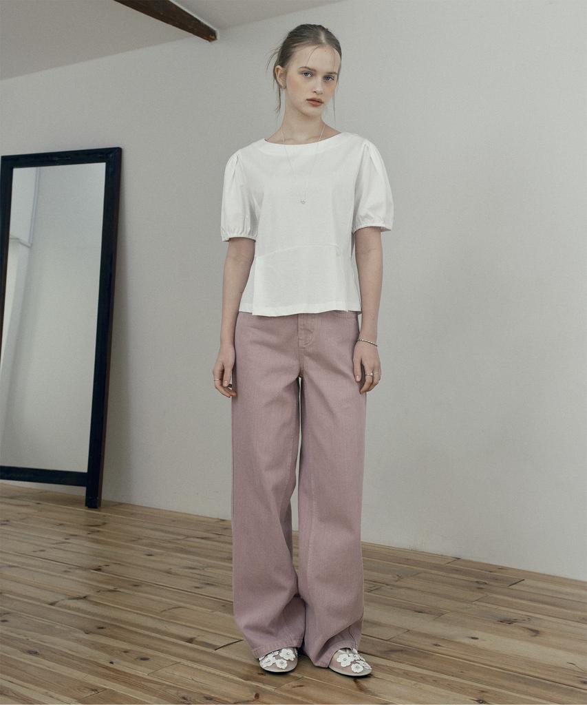 JUCYJUDY Overdyed Semi-Wide Pants J1Dp322C