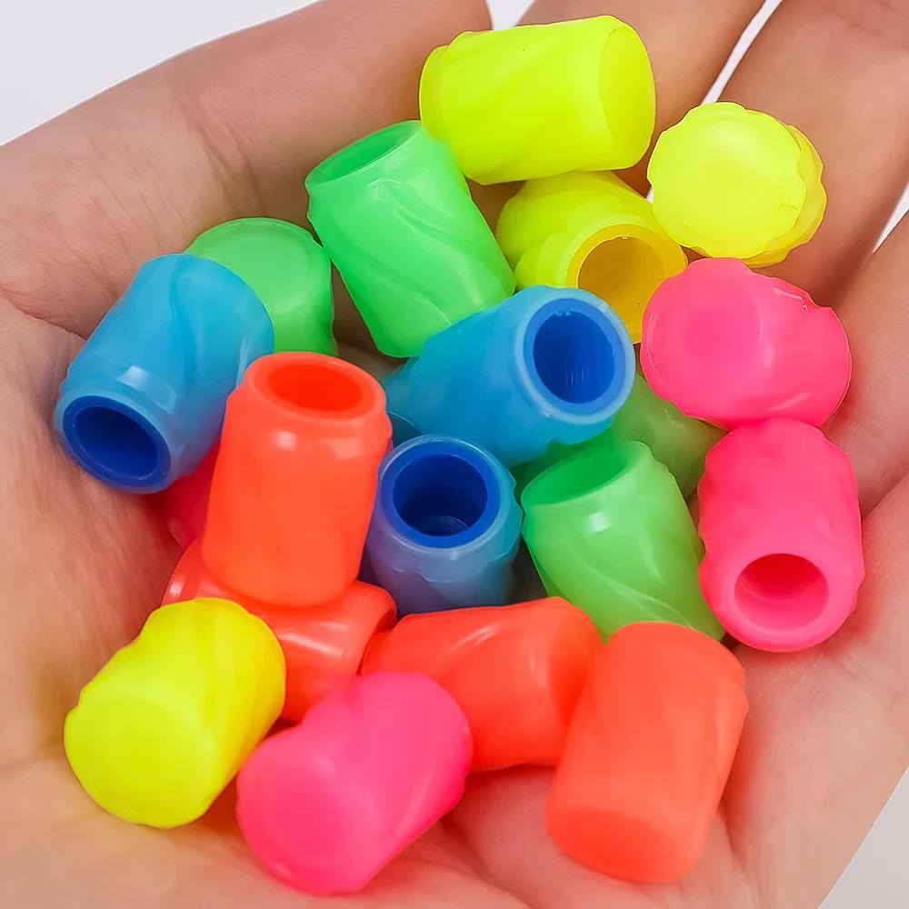 Car Tire Luminous Valve Caps Car Motorcycle Bike Wheel Valve Dustproof Protective Cover Car Tyre Night Glowing Decor Accessories