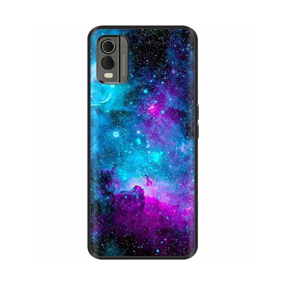 

Чохол для телефону Nokia C32 Case 2023 ТПУ Розфарбований М який силікон Чорний бампер Coque для Nokia C32 C 32 4G NokiaC32 Чохли Ударостійкий Nokia C32