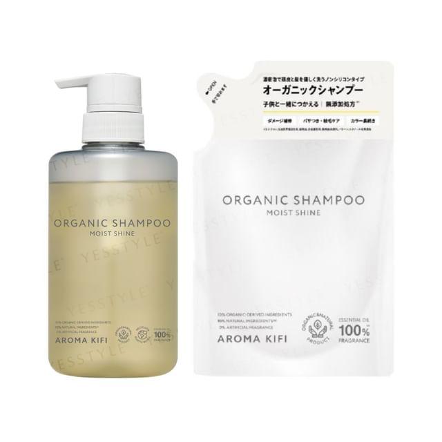 BIJINALL - AROMA KIFI Organic Shampoo Moist Shine 400ml Refill