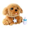 My Dream Puppy Snuggles Interactive Plush Golden Retriever - 5+ Movements & Sounds, Plug-In