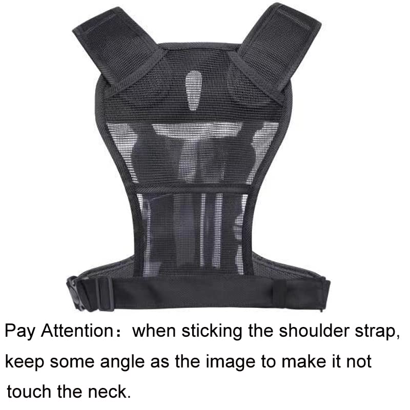 Nicama Kamera Trage Brustgurt Westensystem mit sicheren Gurten für 1 Passend für Fuji S-VEST Kamera, Canon, Nikon, Panasonic, Olympus,