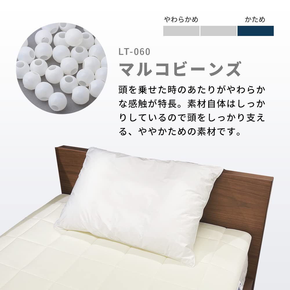 LOFTY Bequemes Schlafkissen LT-0604" (Hoch, Fest, Rohrförmig) - Unterstützt Umdrehen, Perfekt für Rücken- und Seitenschläfer, Reduziert Belastung,