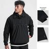 Men's Korean Style Autumn Sweatshirt - Youth Round Neck, Plus Size Casual Jacket
