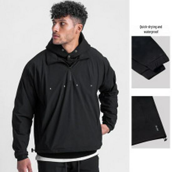 Men's Korean Style Autumn Sweatshirt - Youth Round Neck, Plus Size Casual Jacket