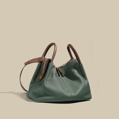 Almohada de Cuero de Flor Completa, Bolso de Cuero, Bolso Cruzado de Moda, Versátil y de Alta Gama, Bolso de Mano Tote de un Solo Hombro