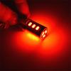 2X 1157 Red Flashing Strobe Blinking Rear Alert Safety Brake Tail Stop LED Light