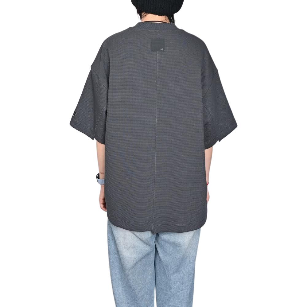 New Balance NB Grey T Shirt Men's Dark Gray NEF19341-DKG