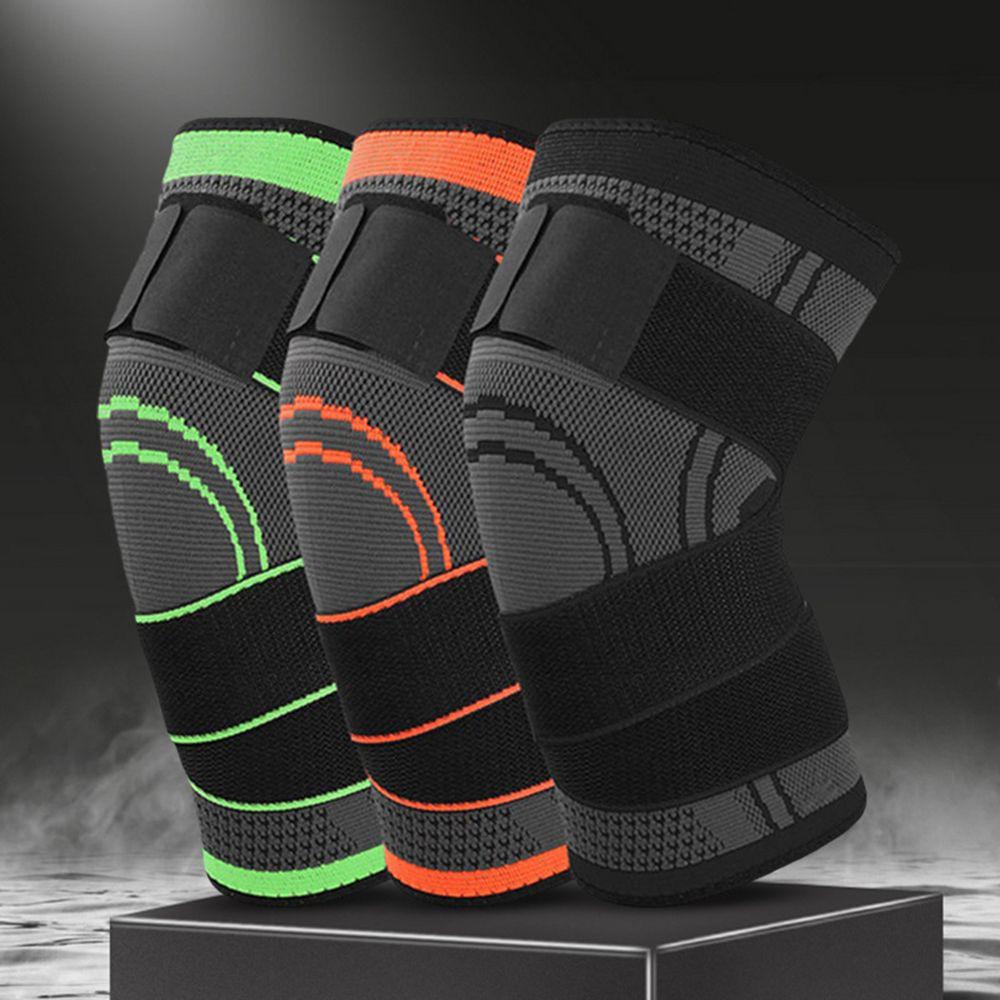 Männliche Nylon-Schutz-Erwachsenen-Elastische Kniebandage Kompressions-Kniebandage Knieärmel Sport-Kniebandage