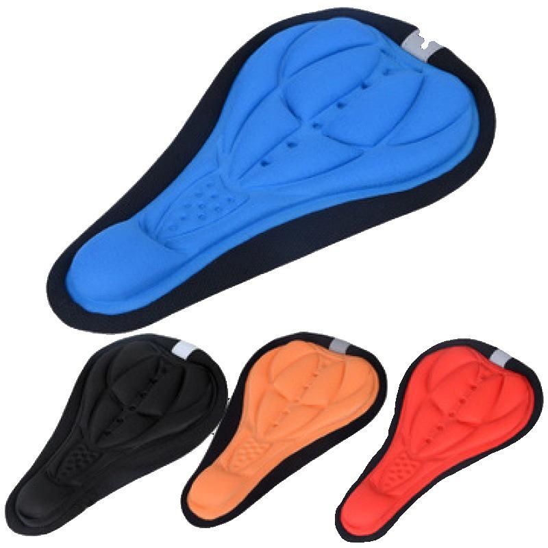 3D Silicone Sponge Mountain Bike Seat Cushion - Thick, Soft Saddle Cover