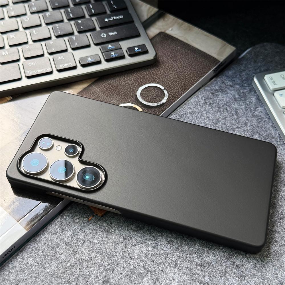 Ultra Slim Matte PC Frameless Case for Samsung Galaxy S26 S25 Ultra S24 S23 Plus S22 FE A55 A56 A37 A16 Borderless Hard Cover