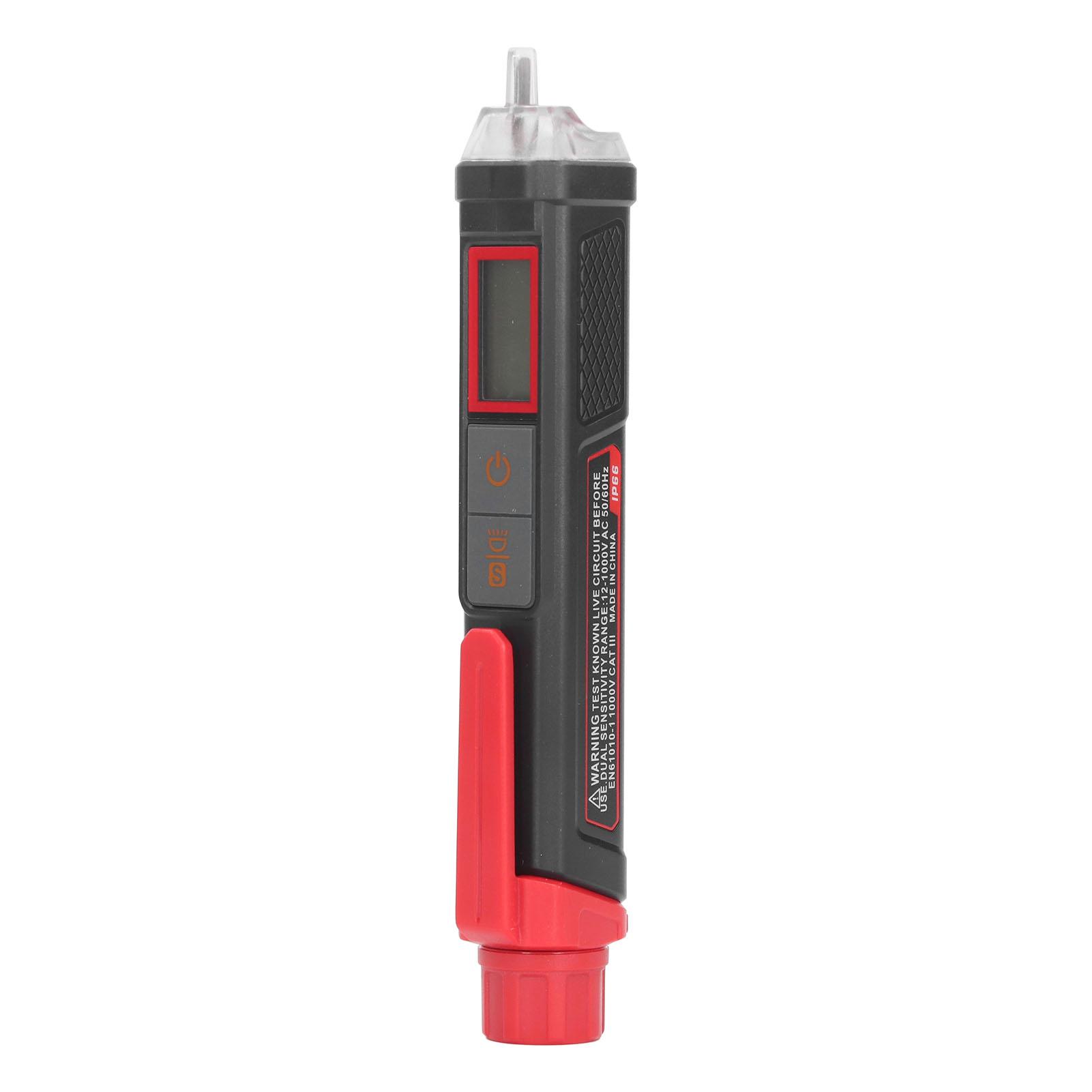 

HT103 AC Voltage Tester Pen Waterproof Sound Light Alarm 121000V Voltage Test Pen