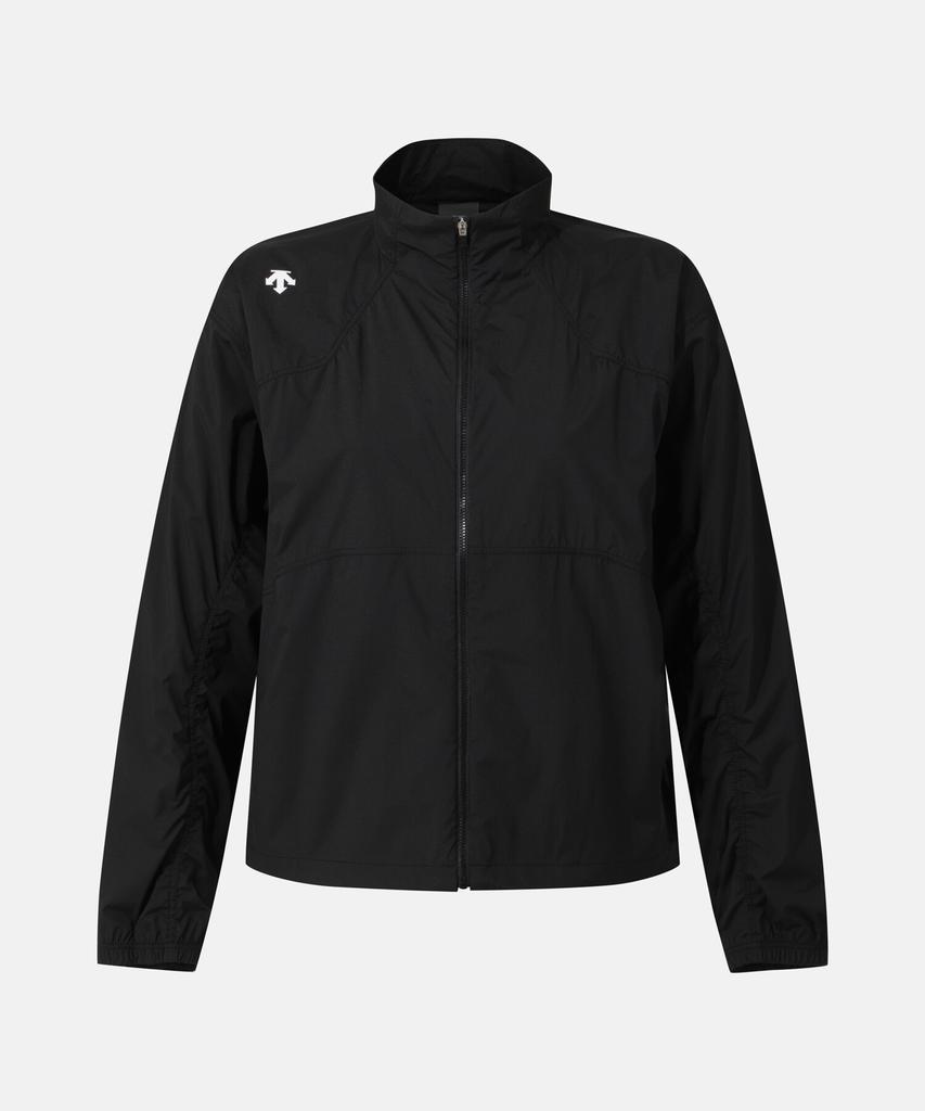 Descente Women'S Lightweight Single-Layer Woven Jacket Black Sr122Pwt31