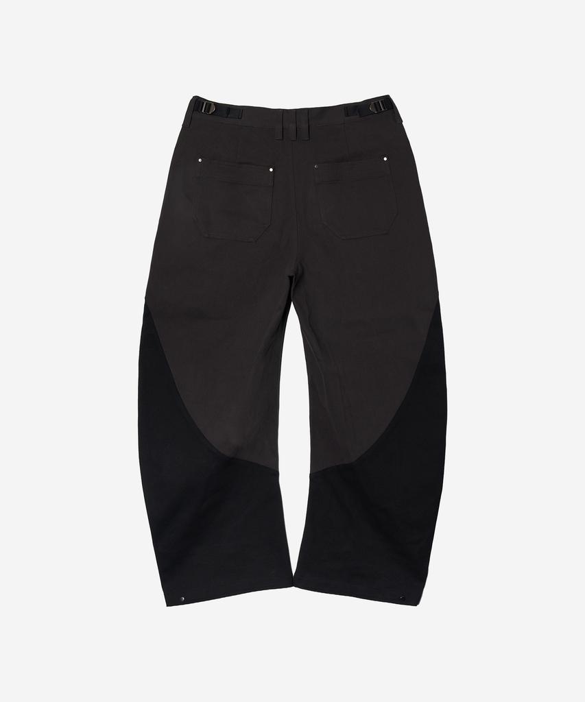 NODE LABS Dev:10 Curved Cotton Pants_Charcoal