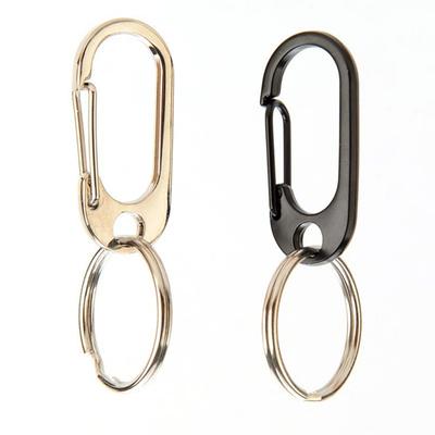 Key Chain Clip Hook Carabiner Outdoor Camping Keychain Buckle Zinc Alloy Keychain Carabiner Keychain Clip Key Holder Set