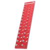 High Precision Nut Bolt Thread Checker with 28 Holes for Various Specifications Aluminum Alloy with AntiRust Coating
