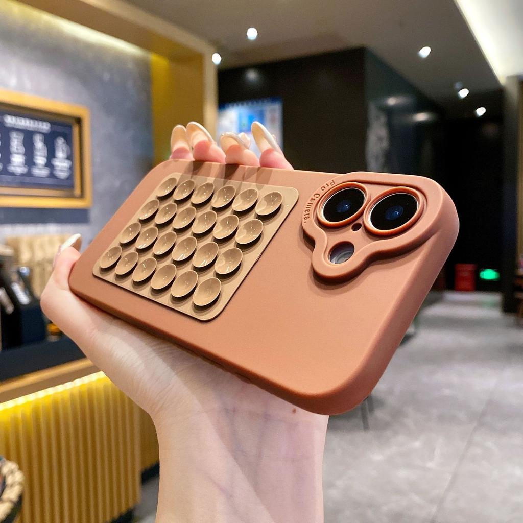 Ins Style Suction Cup Phone Case For Iphone Back Cover