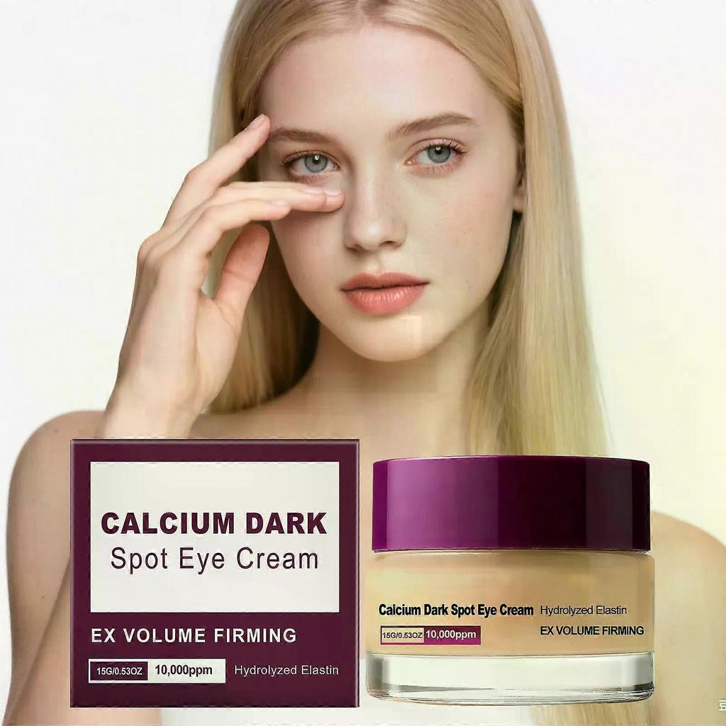 Calcium Intensive Straffende Augencreme, Calcium Dunkle Flecken Augencreme, Calcium Volumen Augencreme gegen Tränensäcke, Augenringe, Fältchen, Lifting &