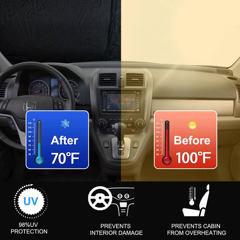 Accessoires Pare-soleil Avant pour Pare-brise de Voiture Pour Honda Civic 2006 2007 2008 2009 2010 2011
