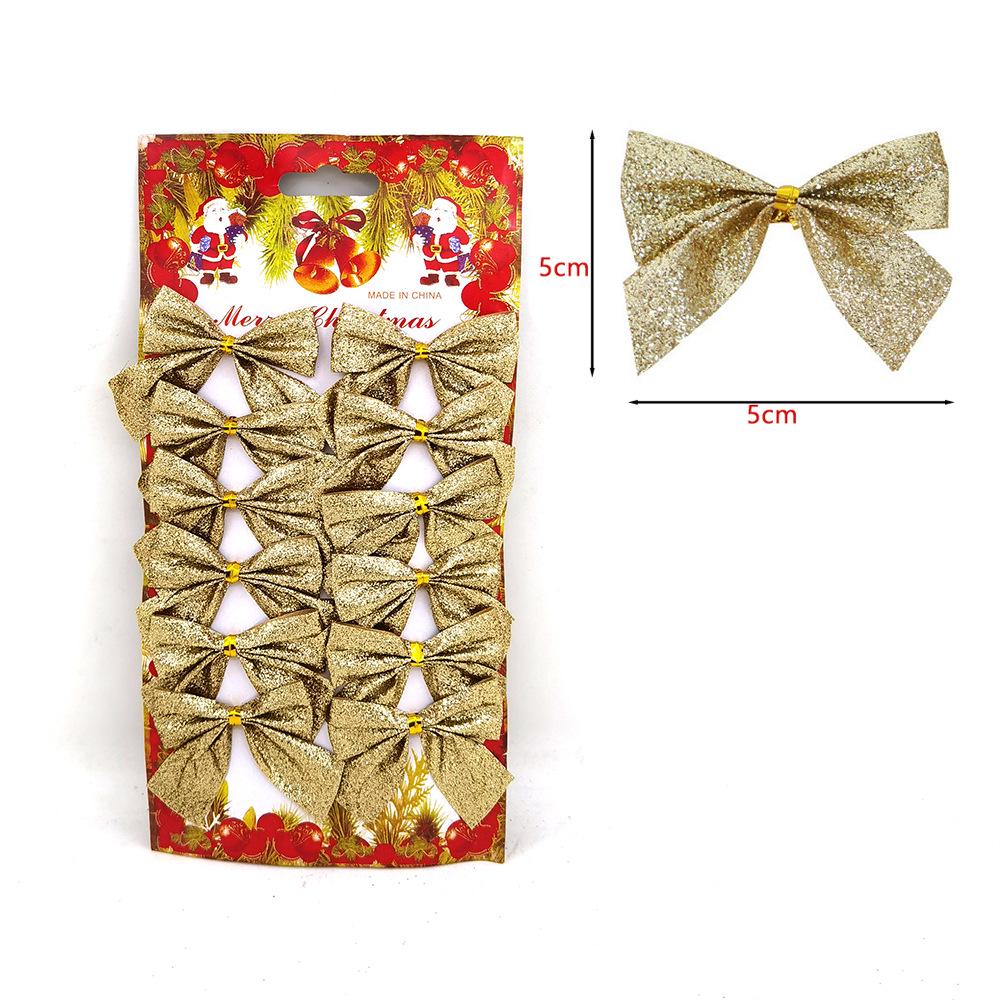 

Рождественские банты украшения - Набор из 12 праздничных украшений и подарков