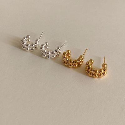 (925 Silver) Dayni Earrings E 82 Silver925 Silver925