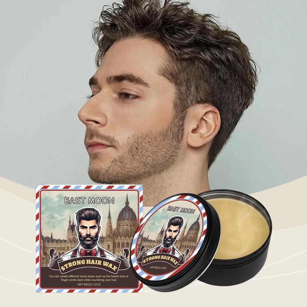 Styling Hair Wax: Nourishing Modeling Wax to Control Frizz, Reduce Puffiness, and Shape Hair