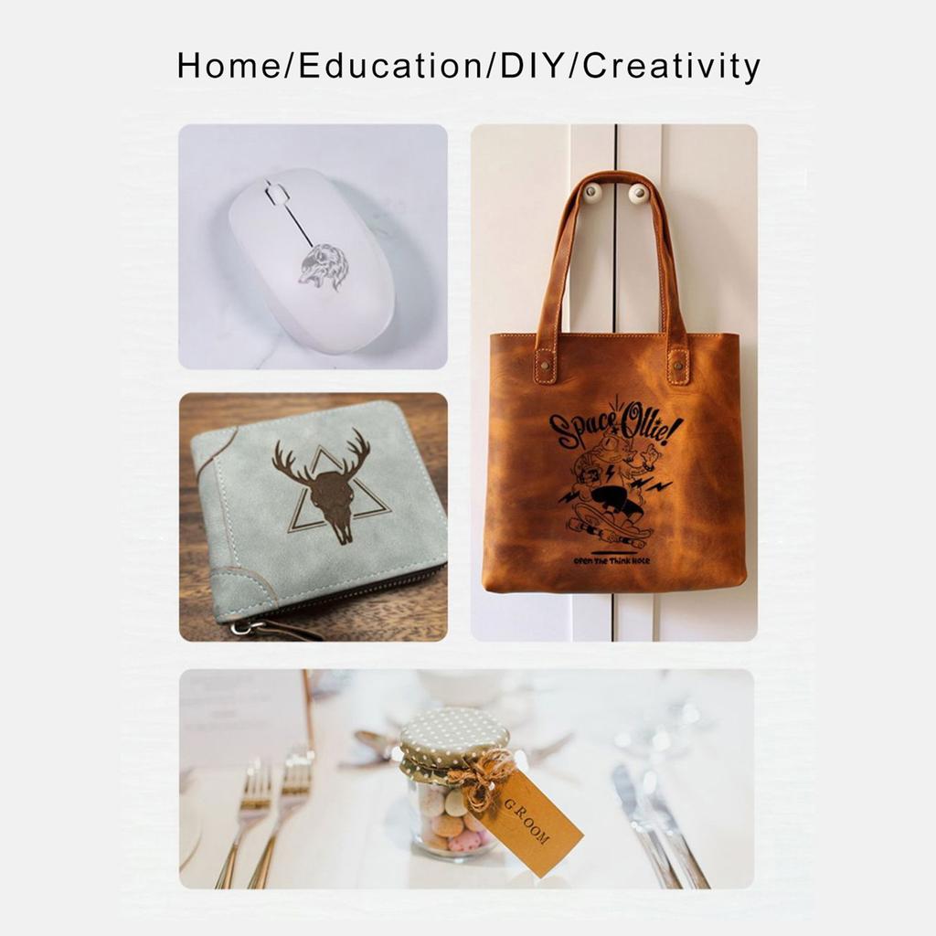 Easythreed ETLR002 Mini gravator laser 2W Blue Laser Power APP Control fără fir Conexiune BT și USB