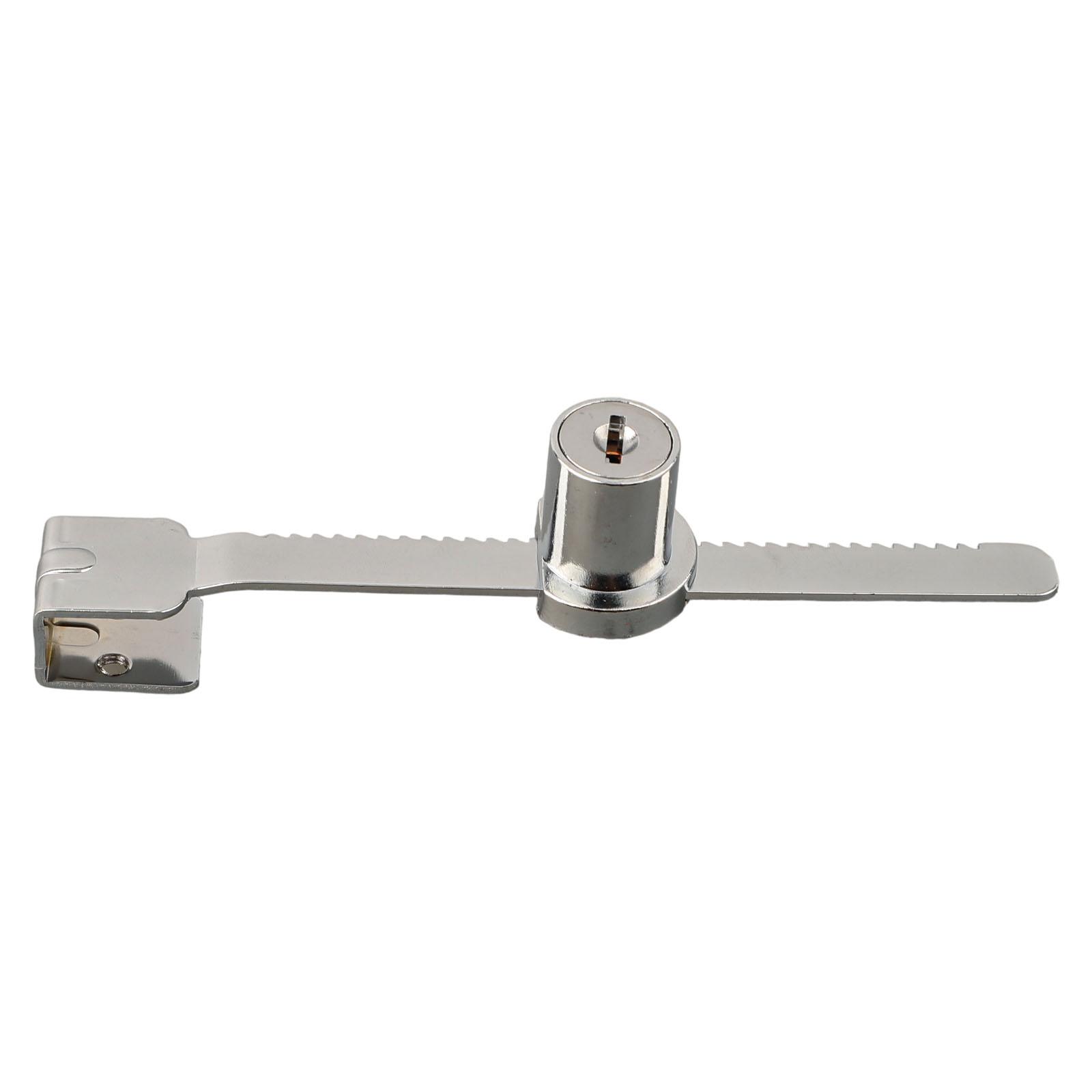 

Color Silver Zinc Alloy Glass Lock Versatile Wear Resistant Zinc Alloy Material Chrome Plated Finish Comfortable Grip China Mainland