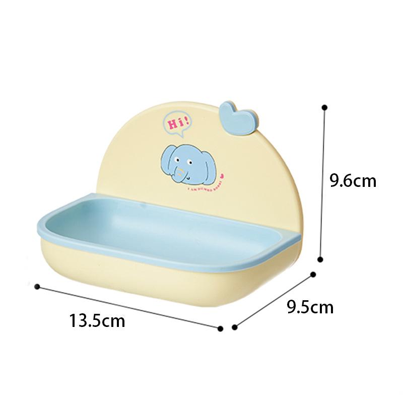 

Настенная милая пластиковая мыльница без пробивания отверстий для ванной и туалета