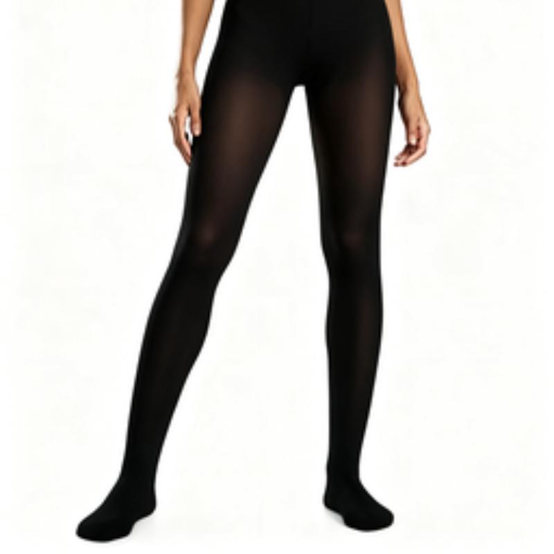 

Прозрачные колготки с высокой талией, трикотажное полотно из полиэстера, теплые, поддерживающие, черные прозрачные колготки для осени и зимы, не скользящие носки S