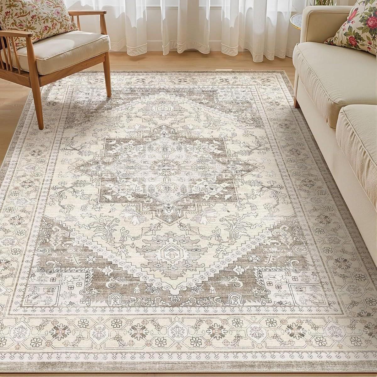 

Вінтажний перський декоративний килим для дому, вітальні, килим під диван, можна прати 200 * 300cm