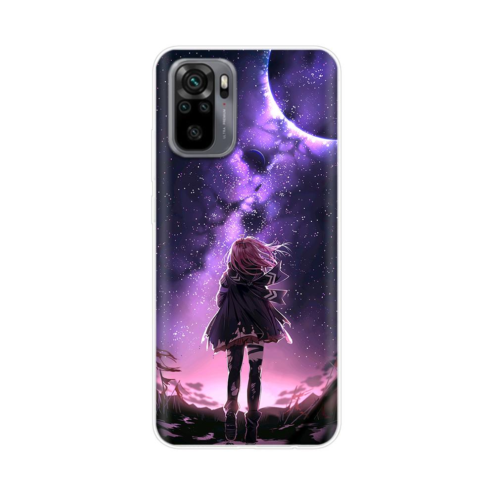 For Xiaomi Redmi Note 10S Case Note 10 Silicone Soft TPU Back Cover For Xiaomi Redmi Note 10 Pro Note10 S Phone Cases Coque Bags