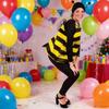 3Pieces Bees Costume for Adult Kids Honeybee Costume Set Halloween Cosplay Costumes Fun Pretend Play Accessories Gift