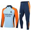 Mens Long Sleeve Half-Zip Soccer Training Jersey 2425 Club Team Sports Activewear