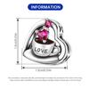 Copper Love Coffee Delicious Food Drink Pendant Charms Beads Fit Bracelets Diy Gifts Jewelry Accessory