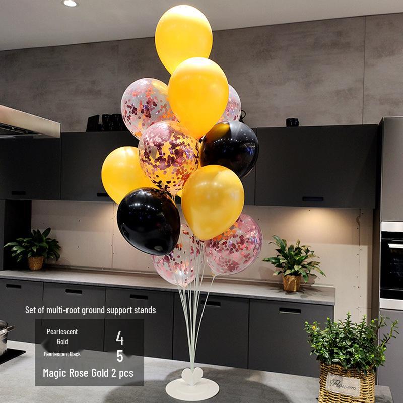 Floating Balloon Stand for Weddings and Birthdays: Room Decoration and Party Pillar.